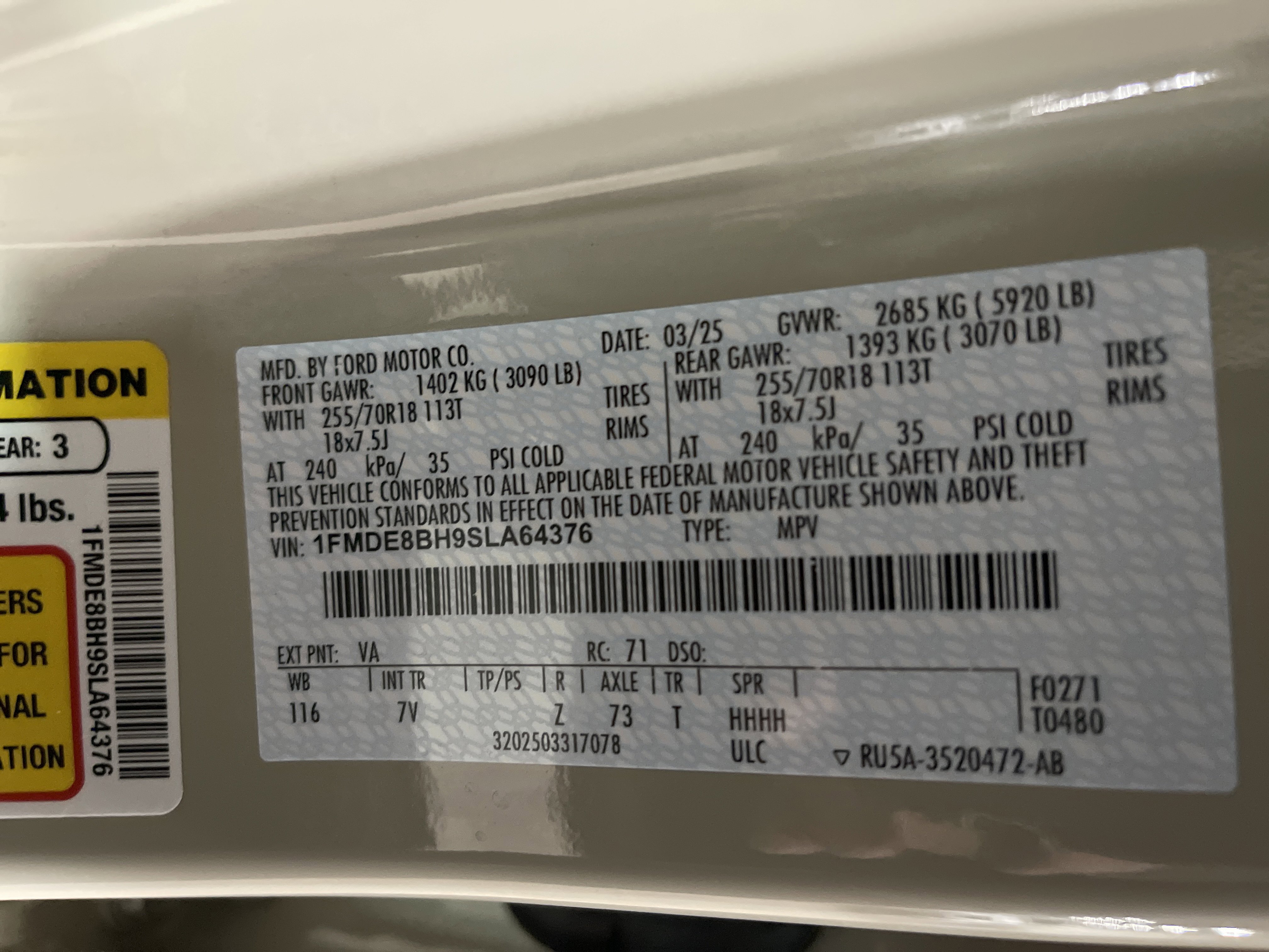 Used 2025 Ford Bronco Outer Banks image 26