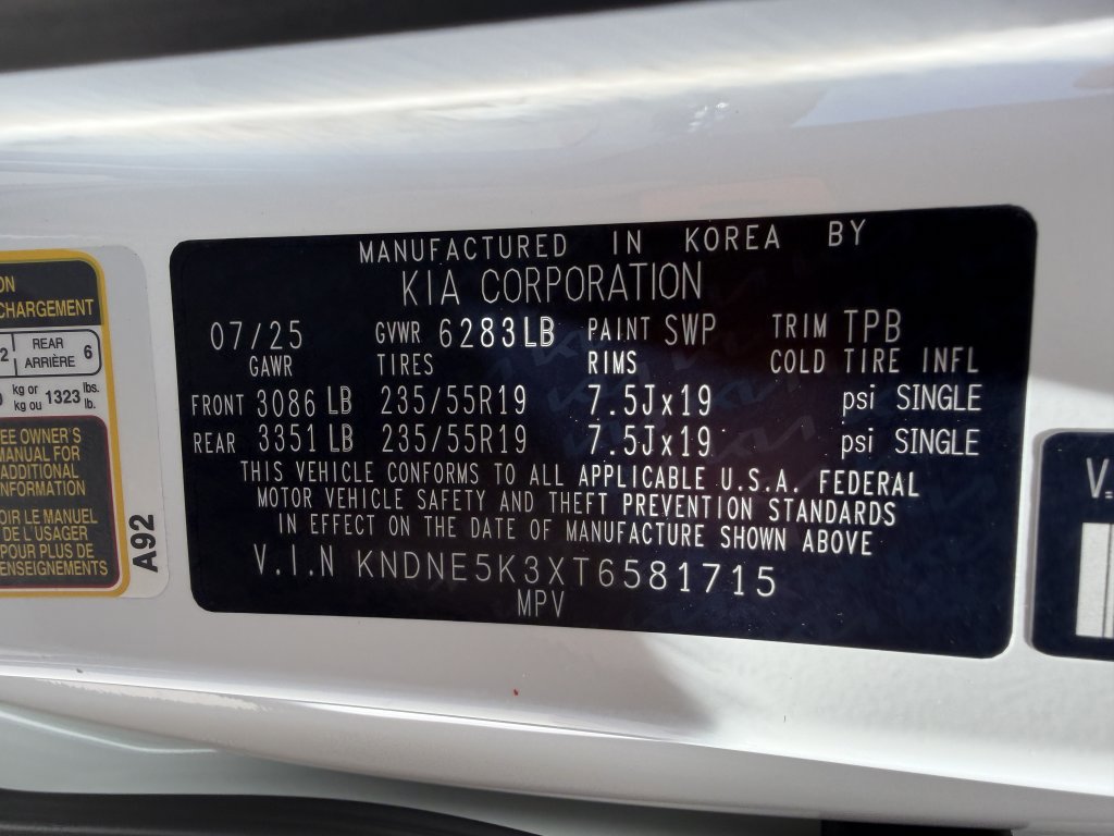 Used 2026 Kia Carnival SX FWD image 48