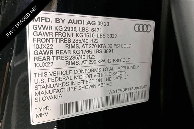 Used 2023 Audi Q8 Premium Plus image 34