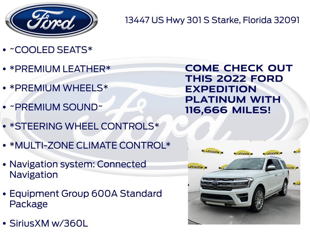 Used 2022 Ford Expedition Platinum AWD/4WD image 17