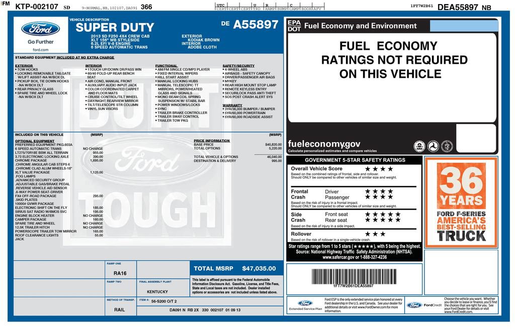 Used 2013 Ford F250 XLT w/ Chrome Pkg AWD/4WD image 4