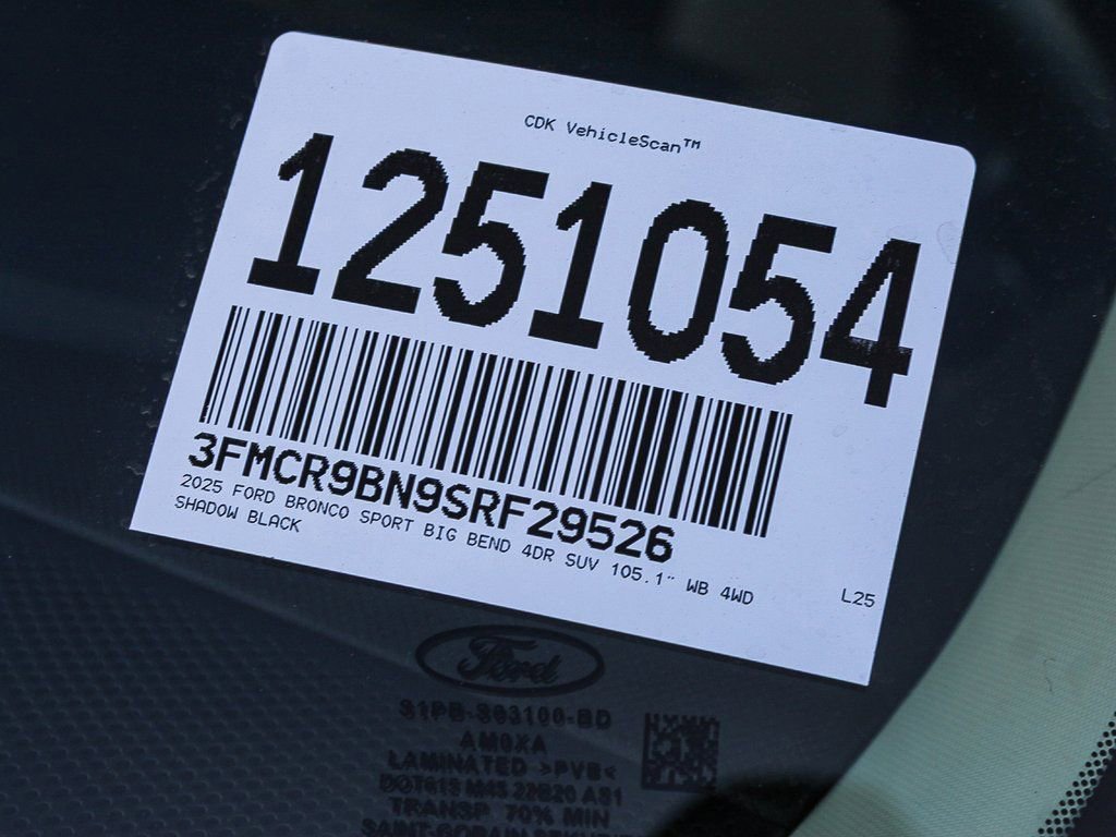 New 2025 Ford Bronco Sport Big Bend image 28