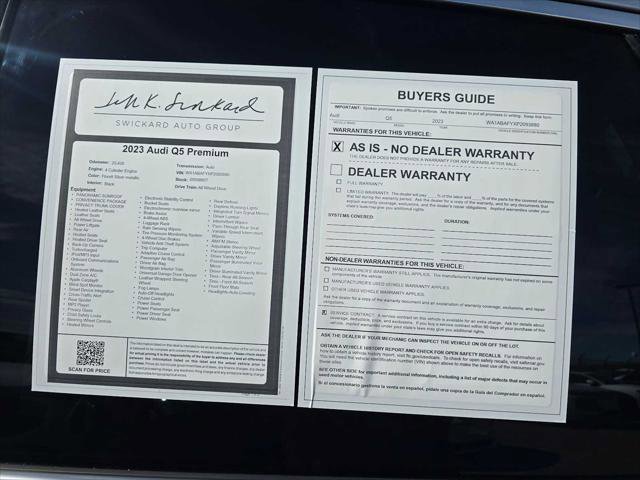 Used 2023 Audi Q5 2.0T Premium w/ Convenience Package image 19