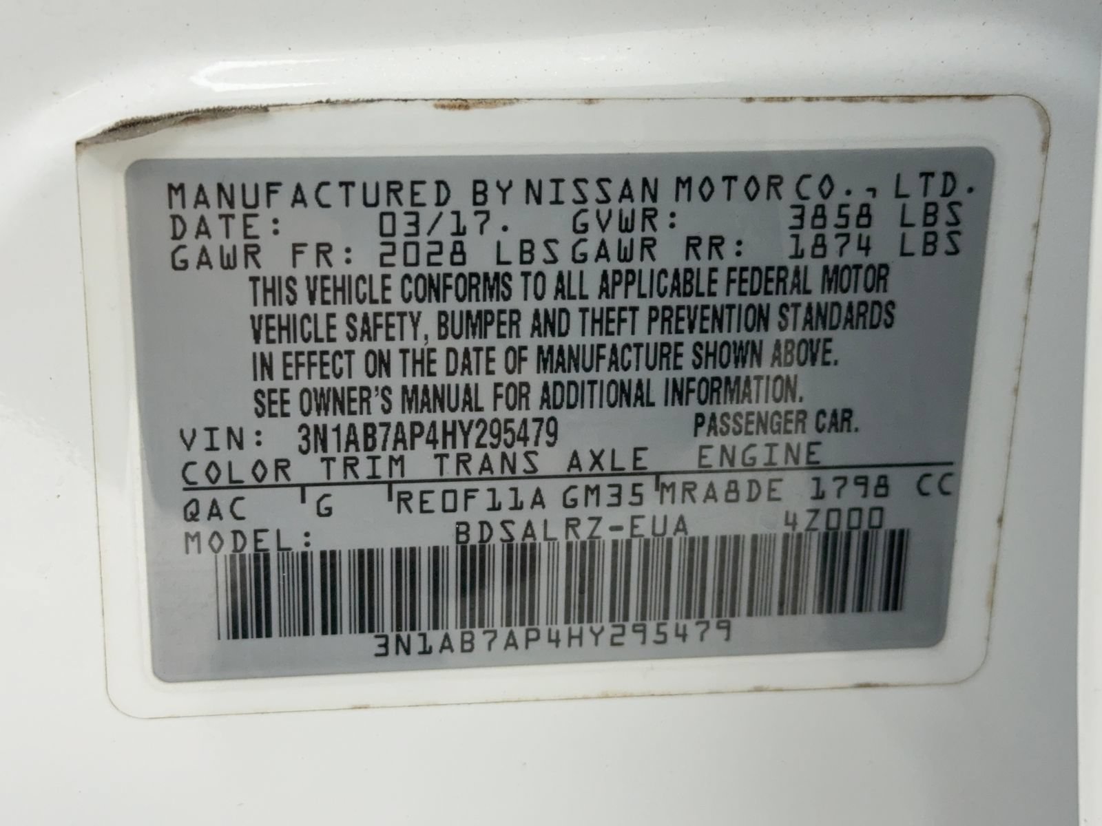 Used 2017 Nissan Sentra SR FWD image 51