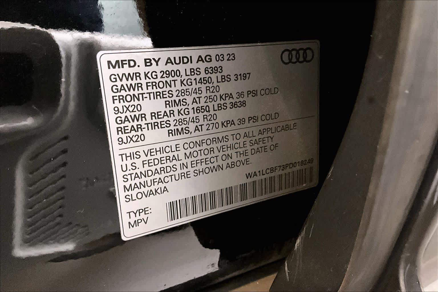 Used 2023 Audi Q7 2.0T Premium Plus w/ Premium Plus Package AWD/4WD image 34