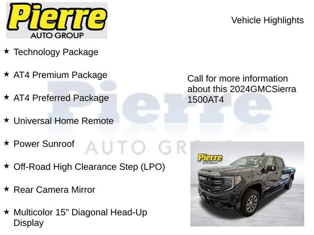 Used 2024 GMC Sierra 1500 AT4 w/ Technology Package AWD/4WD image 7