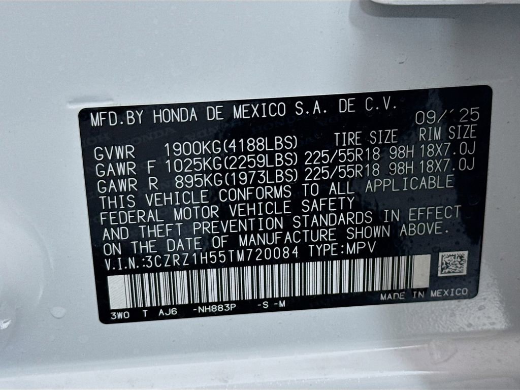 New 2026 Honda HR-V Sport image 30