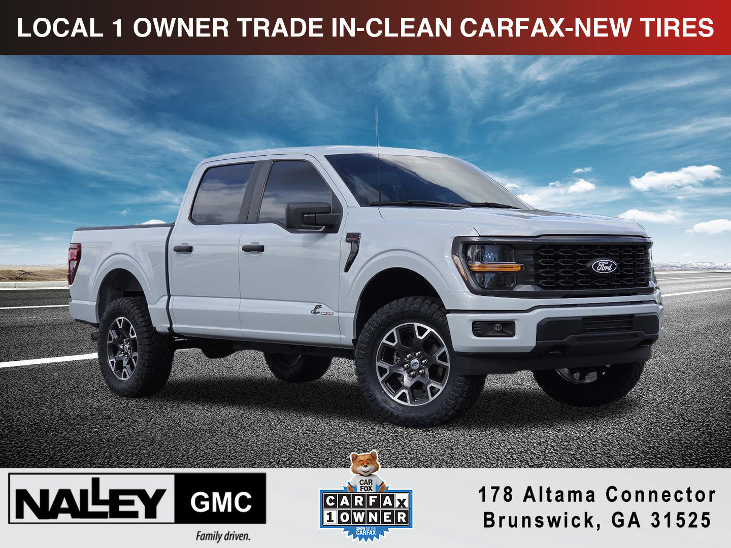 Used 2025 Ford F150 STX w/ Equipment Group 200A AWD/4WD 360° Tour