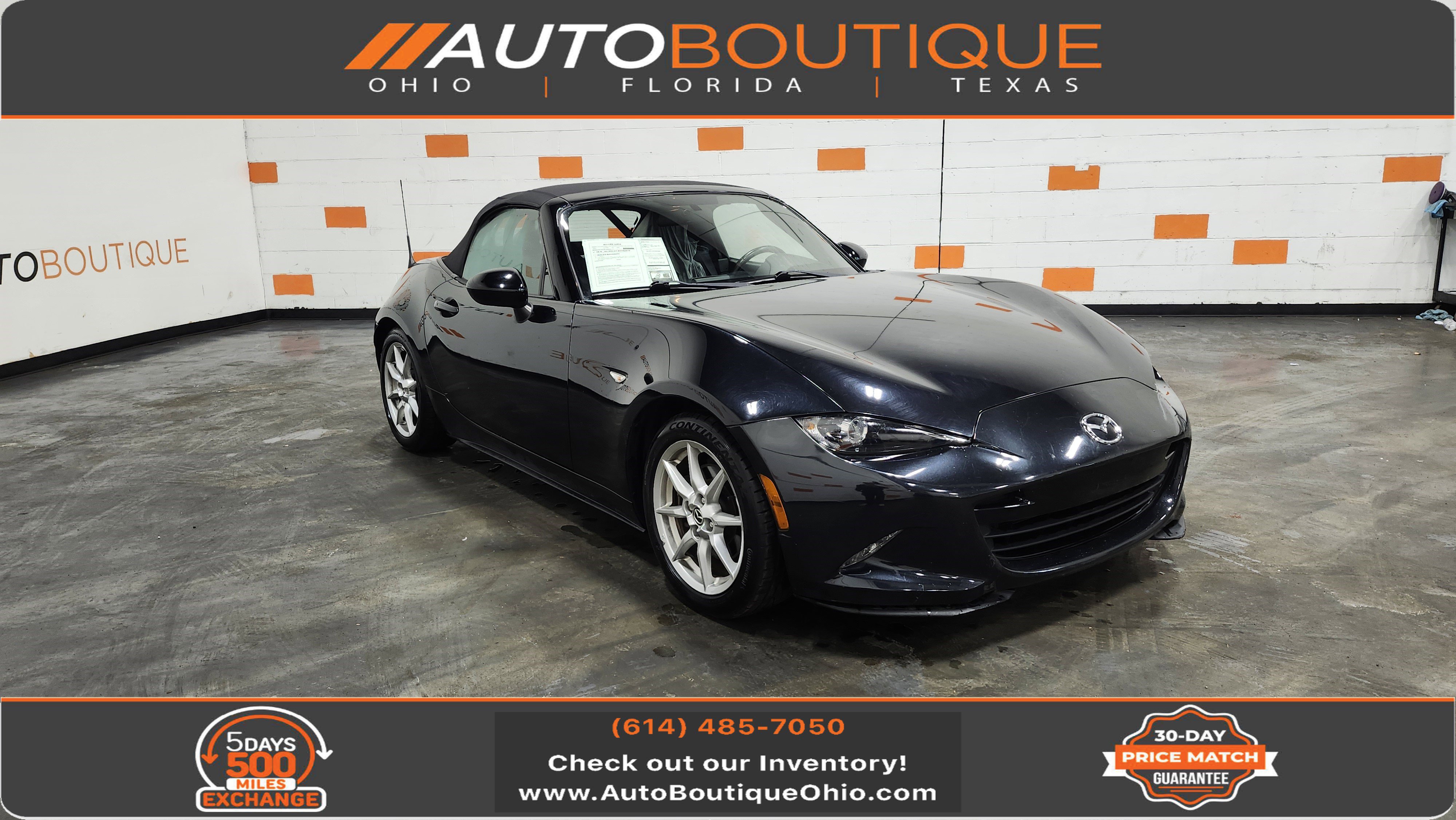 Used 2016 MAZDA MX-5 Miata Sport