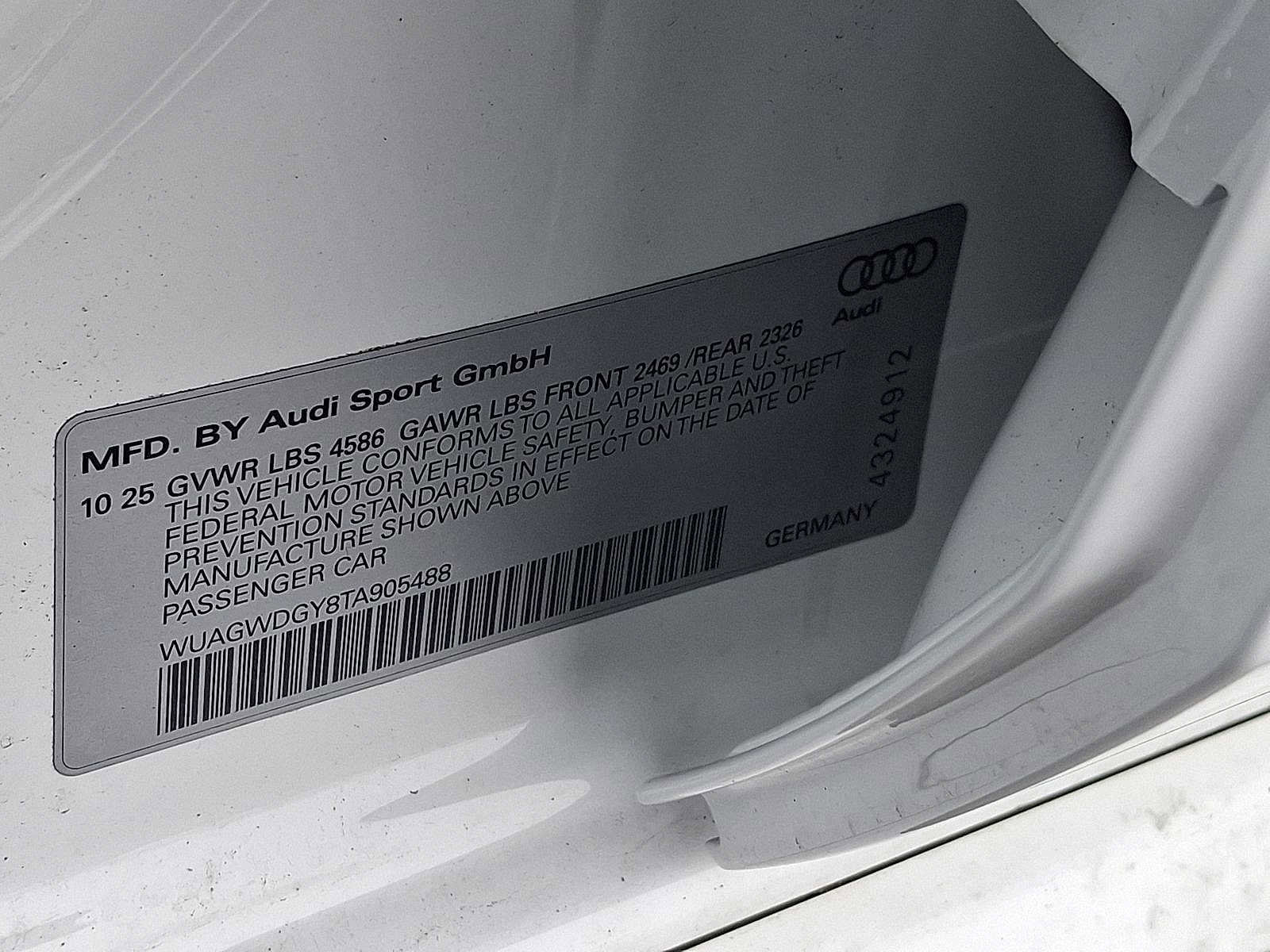 New 2026 Audi RS 3 AWD/4WD image 16