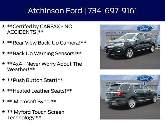 Used 2018 Ford Explorer XLT w/ Equipment Group 202A image 4