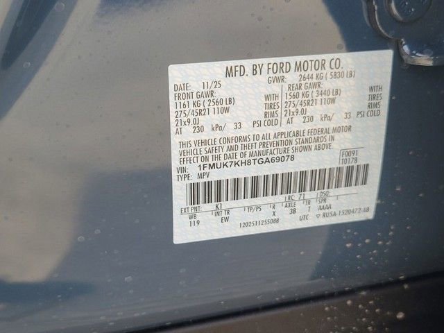 New 2026 Ford Explorer ST-Line w/ ST-Line Street Pack image 15