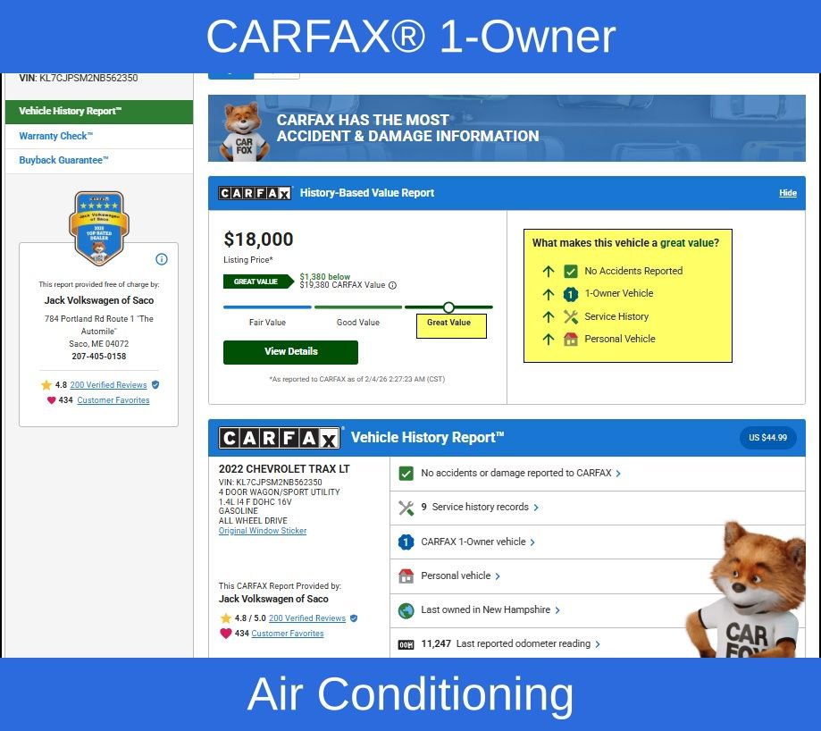 Used 2022 Chevrolet Trax LT w/ Midnight Edition image 11