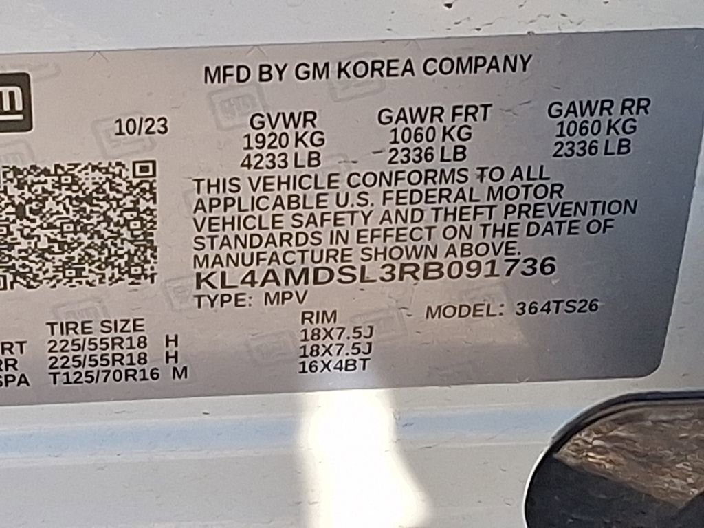 Certified 2024 Buick Encore GX Sport Touring w/ Comfort Package image 22