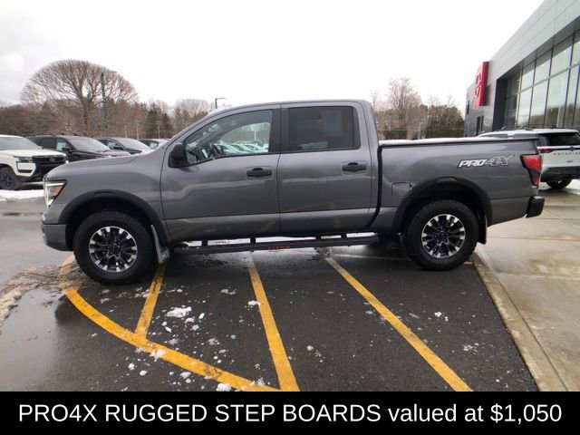 Used 2021 Nissan Titan PRO-4X w/ Off Road Protection Package image 3