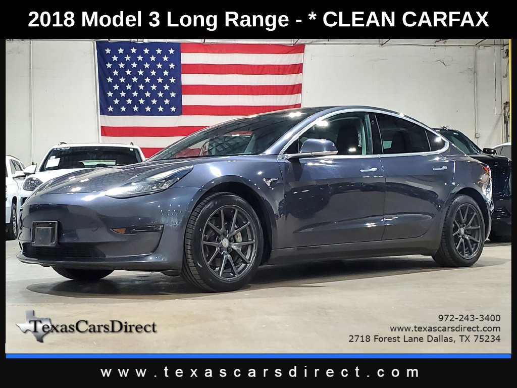 Used 2018 Tesla Model 3 Long Range