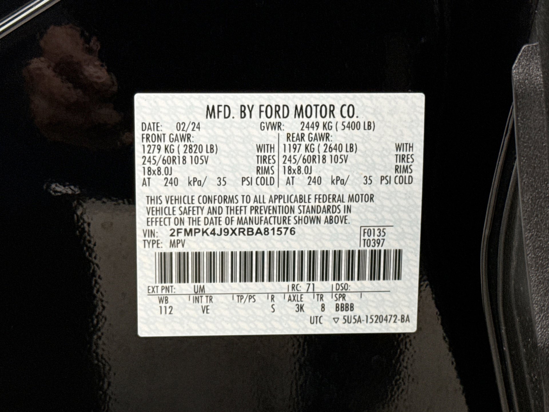 Used 2024 Ford Edge SEL image 23