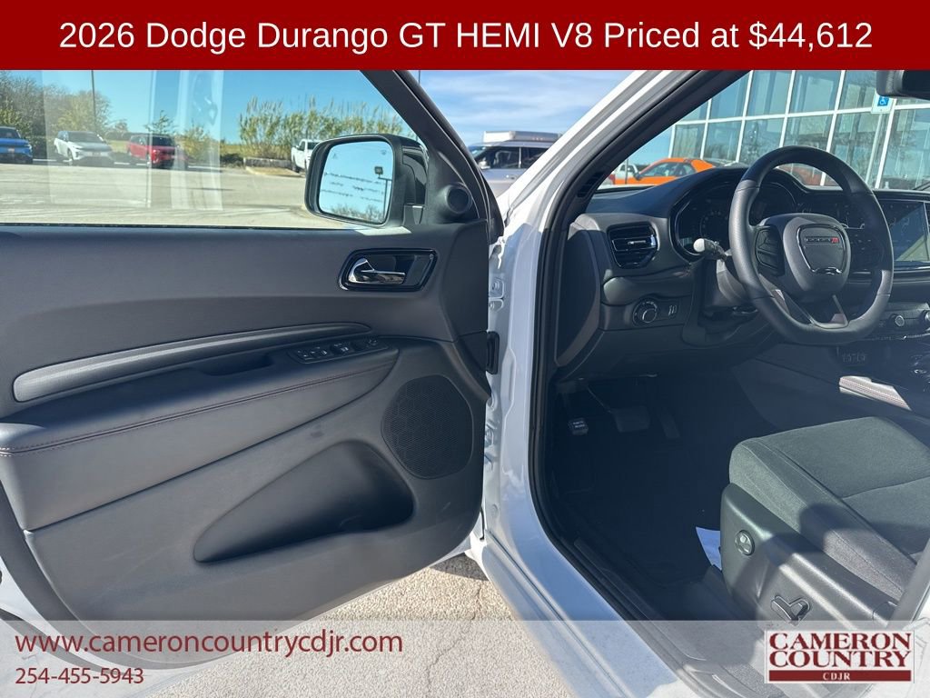 New 2026 Dodge Durango GT w/ Blacktop Package image 15