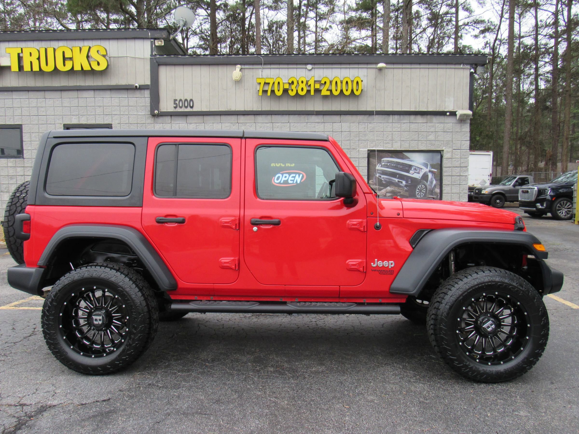 Used 2019 Jeep Wrangler Unlimited Sport S AWD/4WD image 2