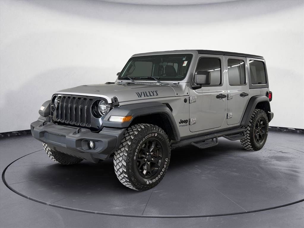 Used 2020 Jeep Wrangler Unlimited Willys image 2