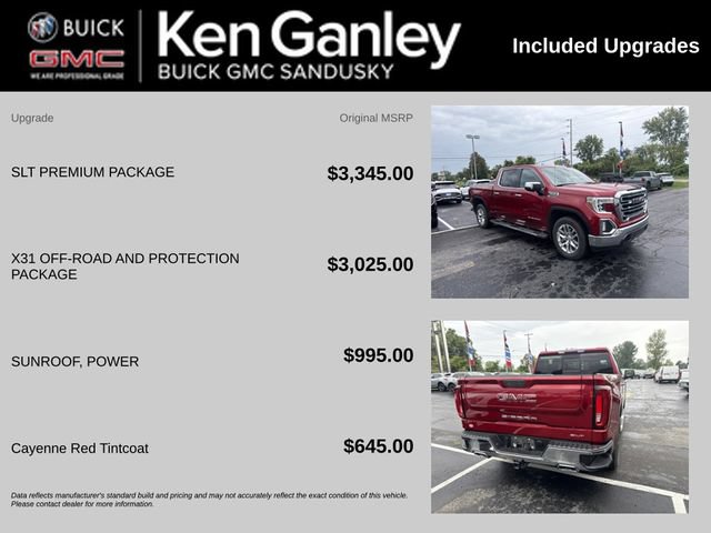 Used 2022 GMC Sierra 1500 SLT w/ SLT Premium Package AWD/4WD image 5