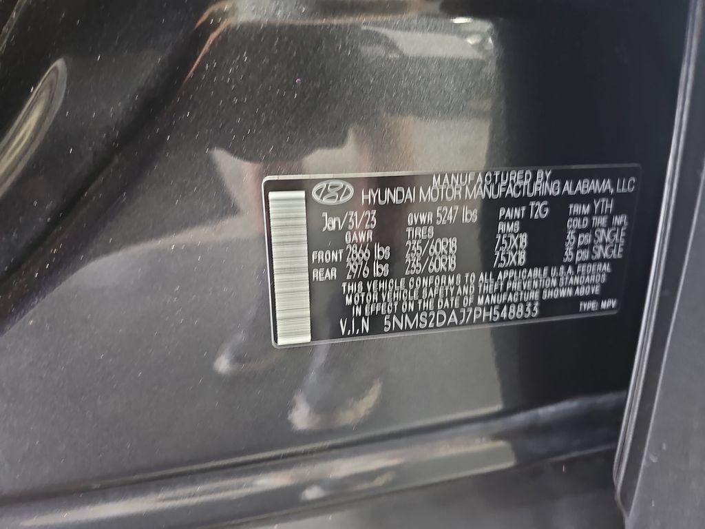 Certified 2023 Hyundai Santa Fe SEL AWD/4WD image 36