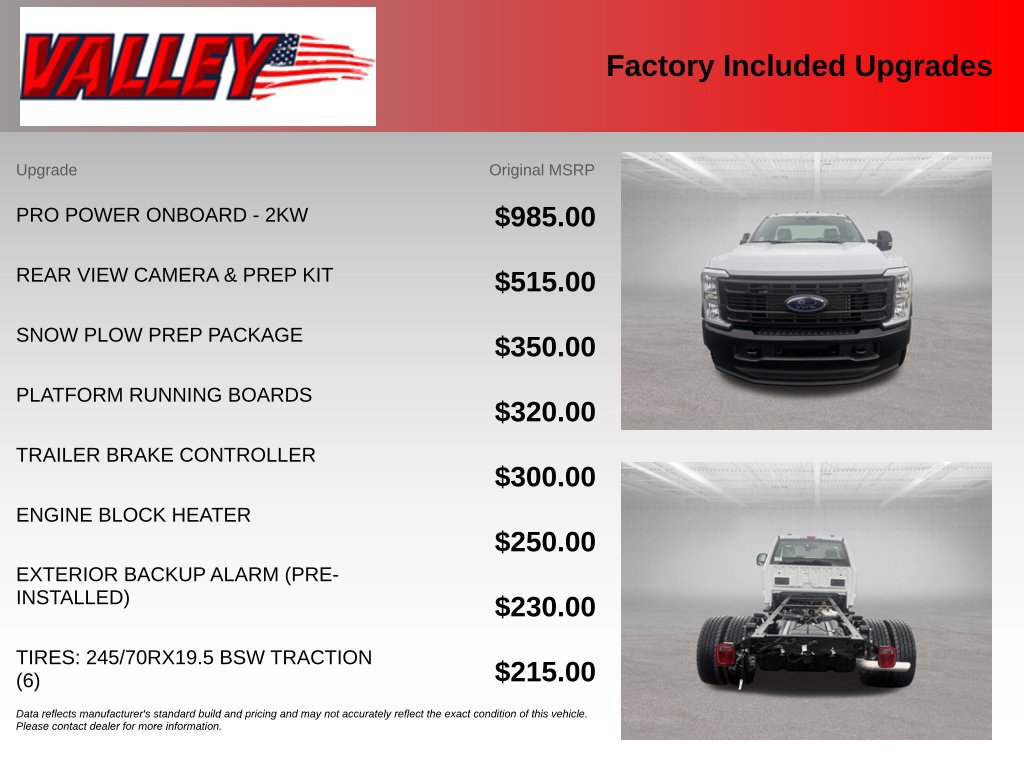 New 2026 Ford F600 4x4 Regular Cab Super Duty w/ Snow Plow Prep Package image 4