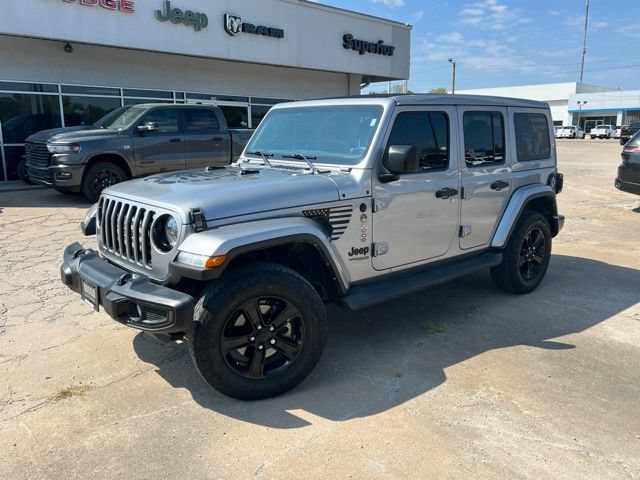 Used 2021 Jeep Wrangler Unlimited Sahara AWD/4WD image 1