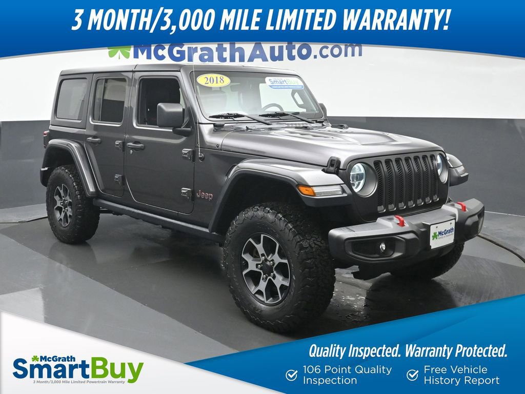 Used 2018 Jeep Wrangler Unlimited Rubicon w/ Dual Top Group image 1