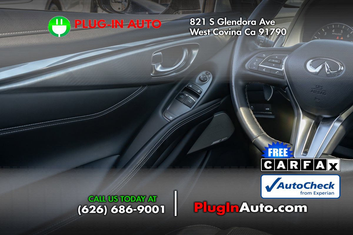 Used 2021 INFINITI Q60 3.0t Luxe w/ Cargo Package AWD/4WD image 22