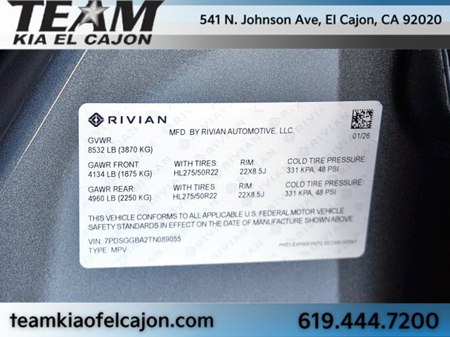 Used 2026 Rivian R1S Adventure Dual AWD/4WD image 44