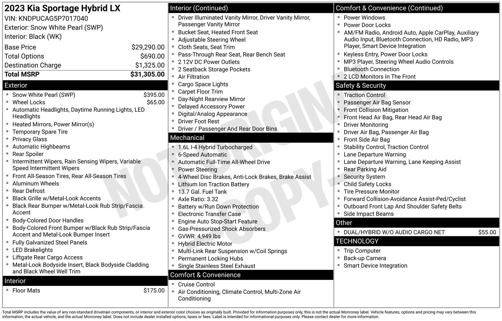 Used 2023 Kia Sportage LX image 39
