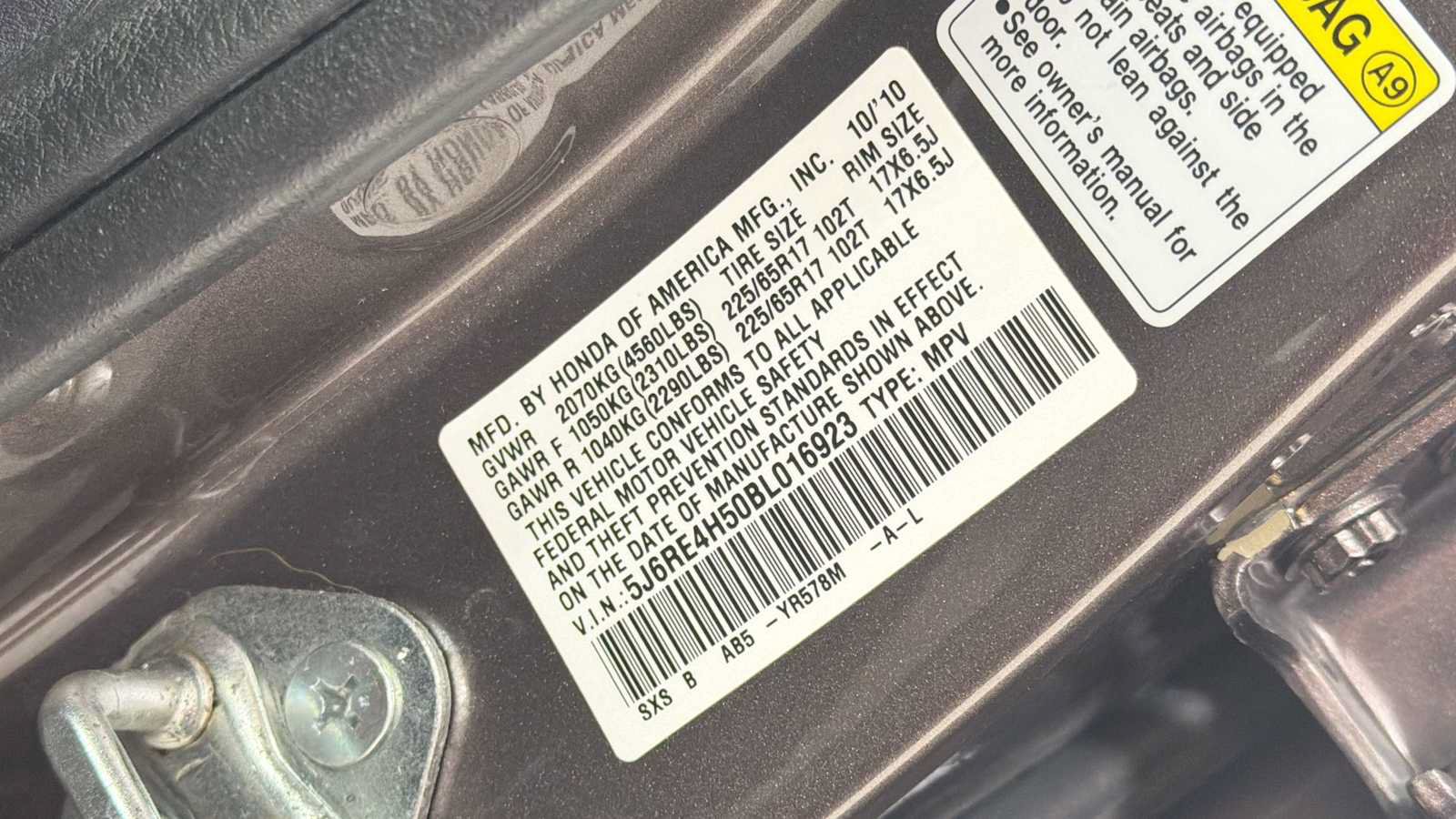 Used 2011 Honda CR-V EX image 11