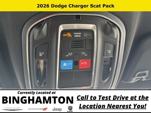 New 2026 Dodge Charger Scat Pack w/ Blacktop Package AWD/4WD image 15
