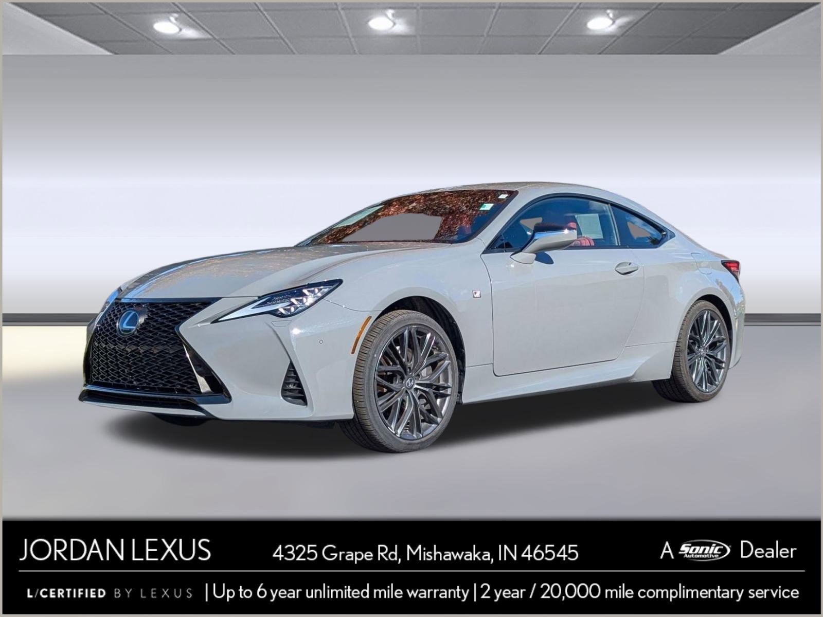 Certified 2024 Lexus RC 350 F Sport