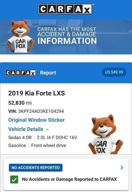 Used 2019 Kia Forte LXS FWD image 6
