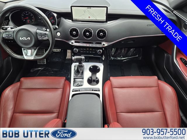 Used 2022 Kia Stinger GT1 w/ Red Interior Color Package RWD image 25
