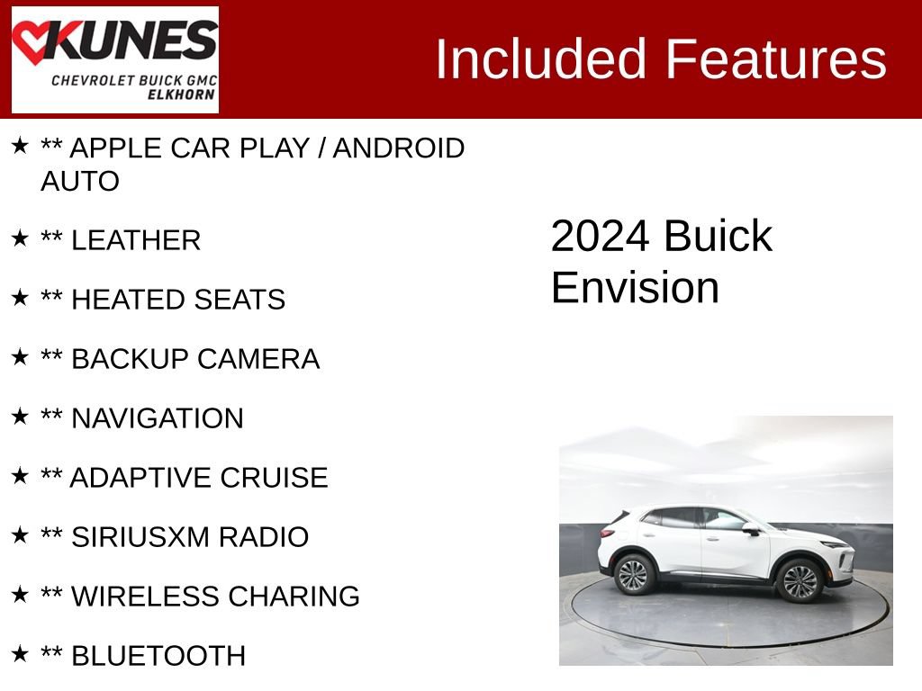 Used 2024 Buick Envision Preferred AWD/4WD image 2