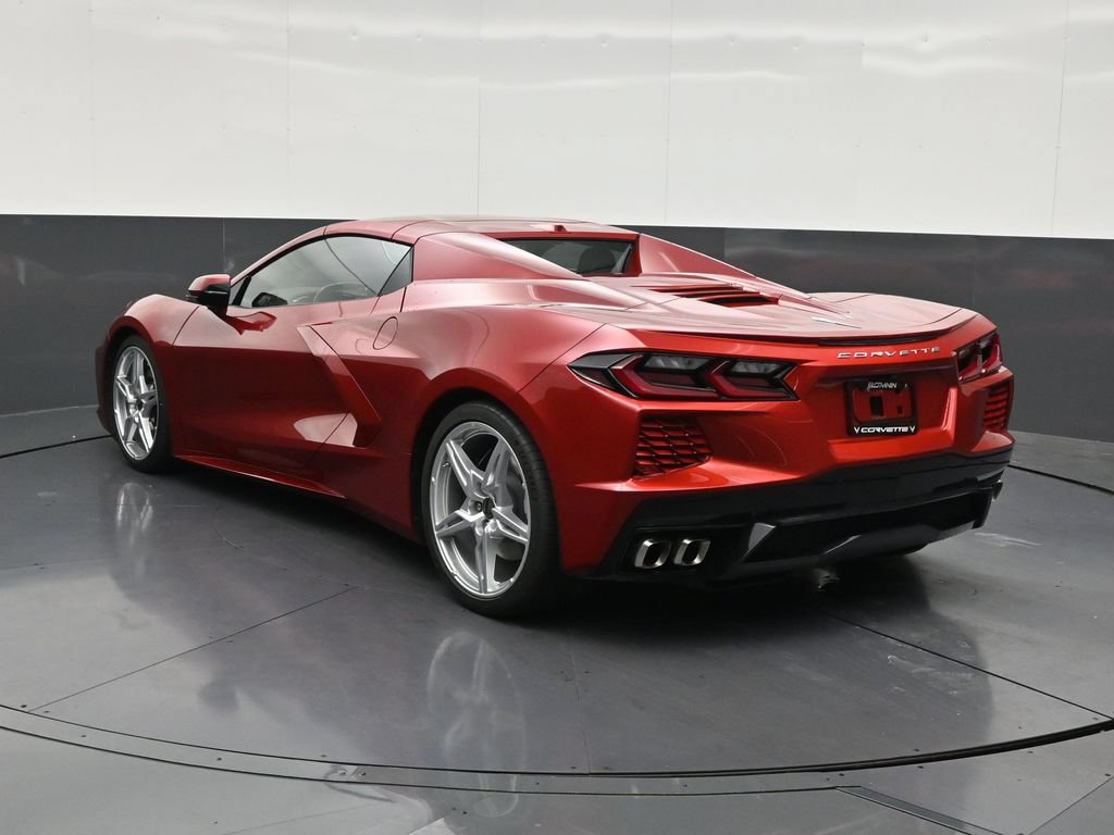 Used 2023 Chevrolet Corvette Stingray Preferred Conv w/ Chrome Exterior Badge Package RWD image 3