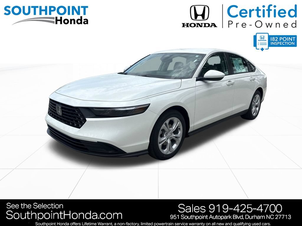 Certified 2026 Honda Accord LX image 3