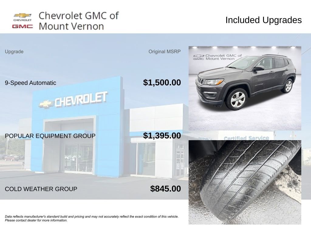 Used 2018 Jeep Compass Latitude w/ Popular Equipment Group image 6