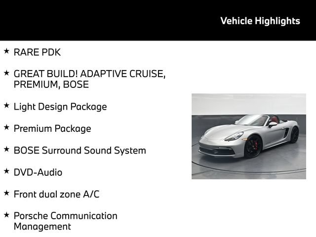 Used 2021 Porsche 718 Boxster GTS w/ Premium Package RWD image 5