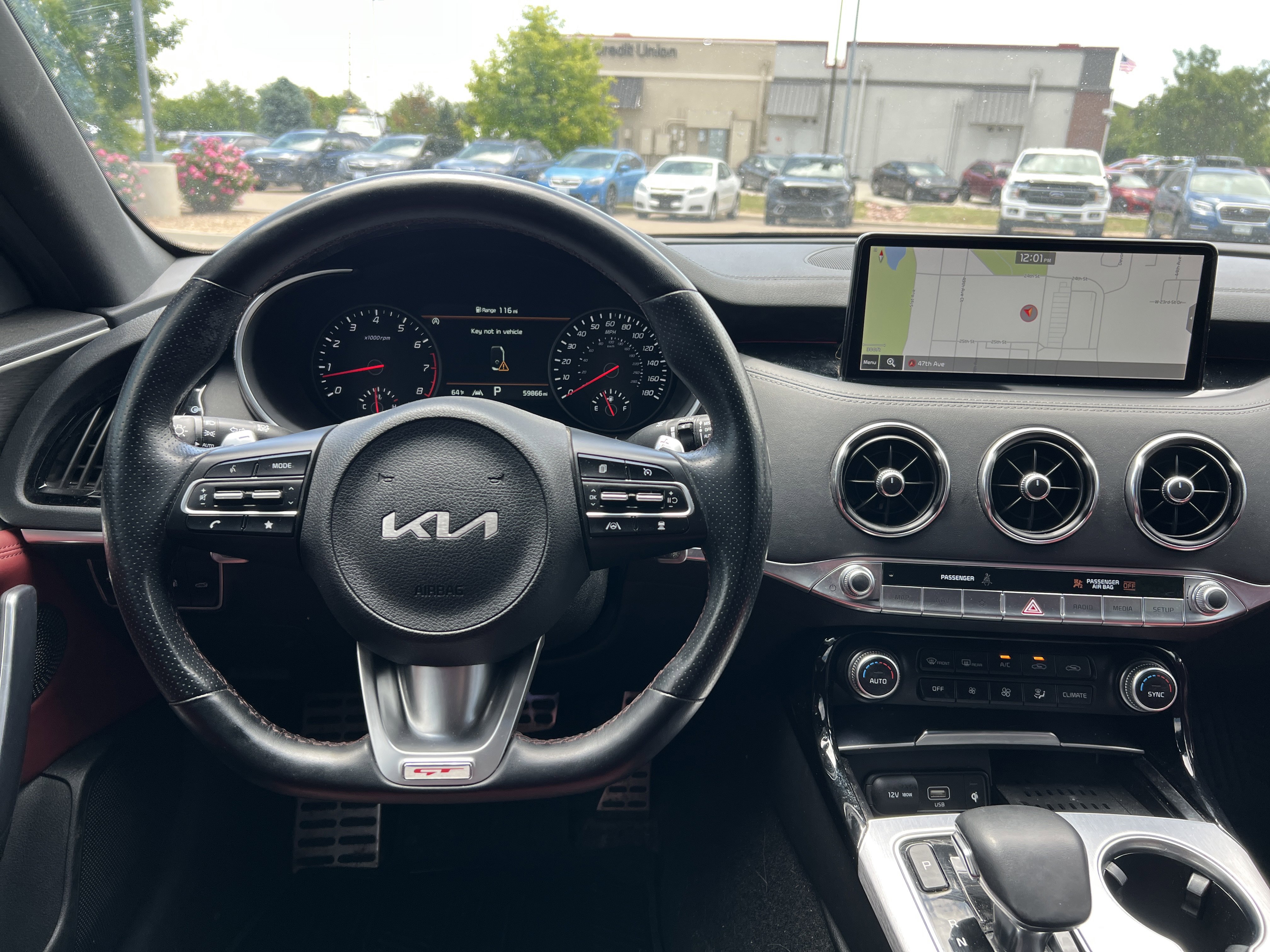 Used 2022 Kia Stinger GT2 w/ Red Interior Color Package AWD/4WD image 2
