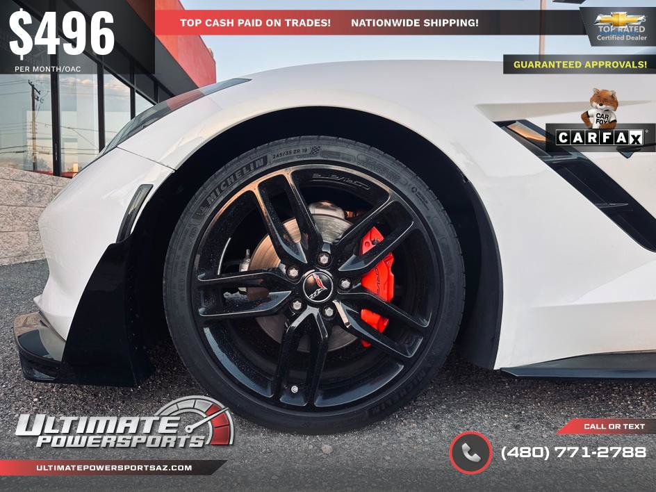 Used 2015 Chevrolet Corvette Stingray Coupe w/ ZF1 Appearance Package RWD image 37