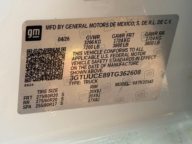 New 2026 GMC Sierra 1500 Elevation AWD/4WD image 30