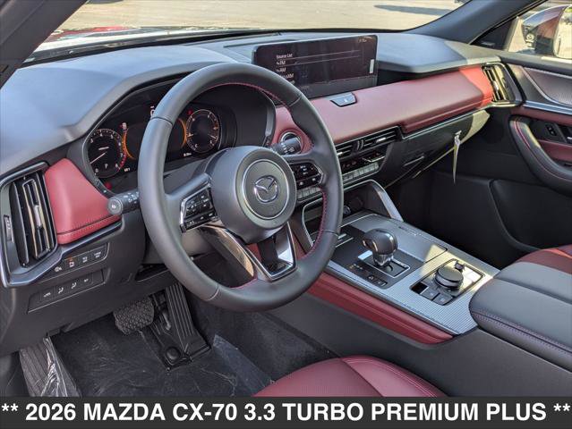 New 2026 MAZDA CX-70 3.3 Turbo w/ Premium Plus Pkg AWD/4WD image 7