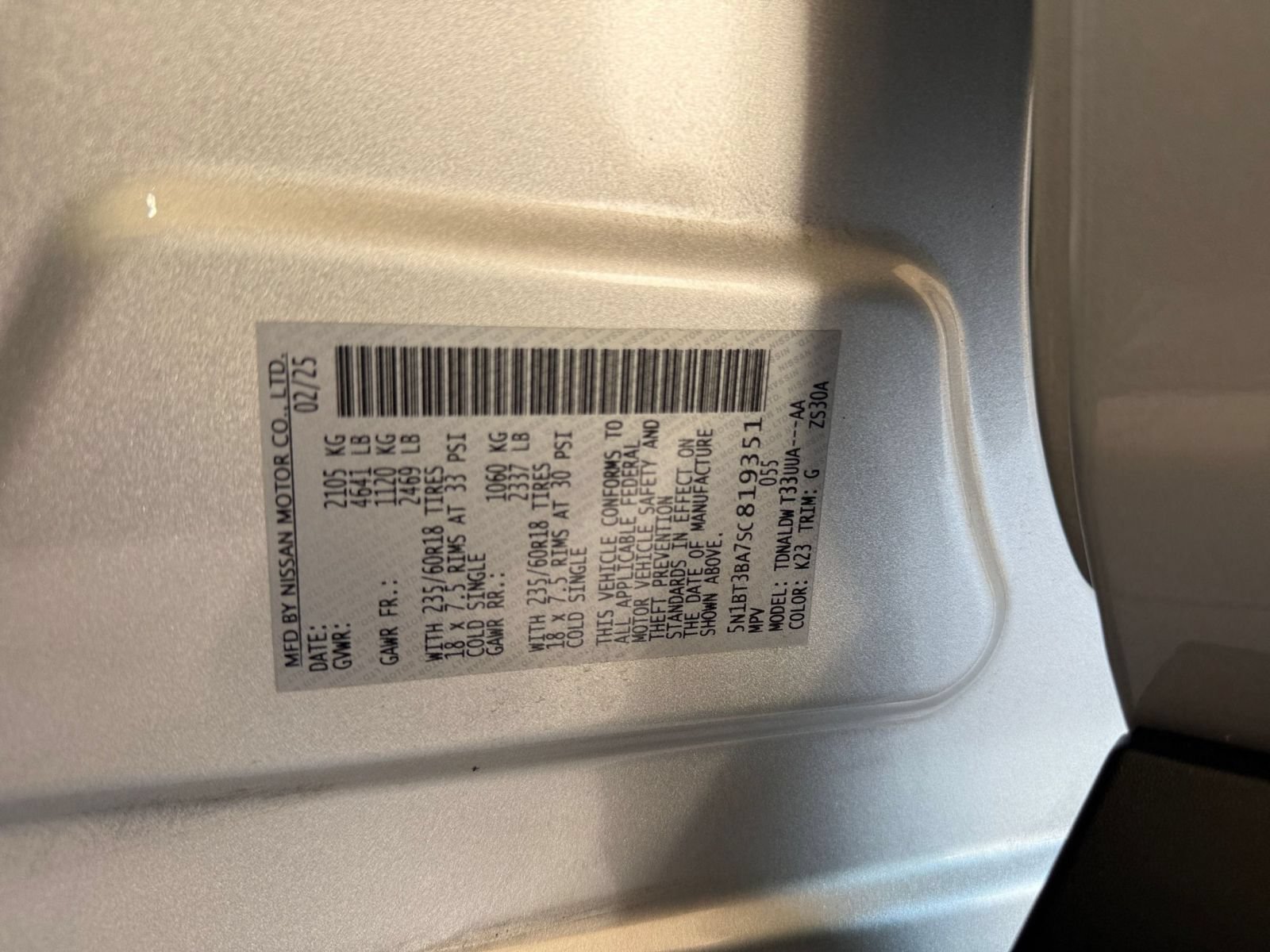 Used 2025 Nissan Rogue SV FWD image 30