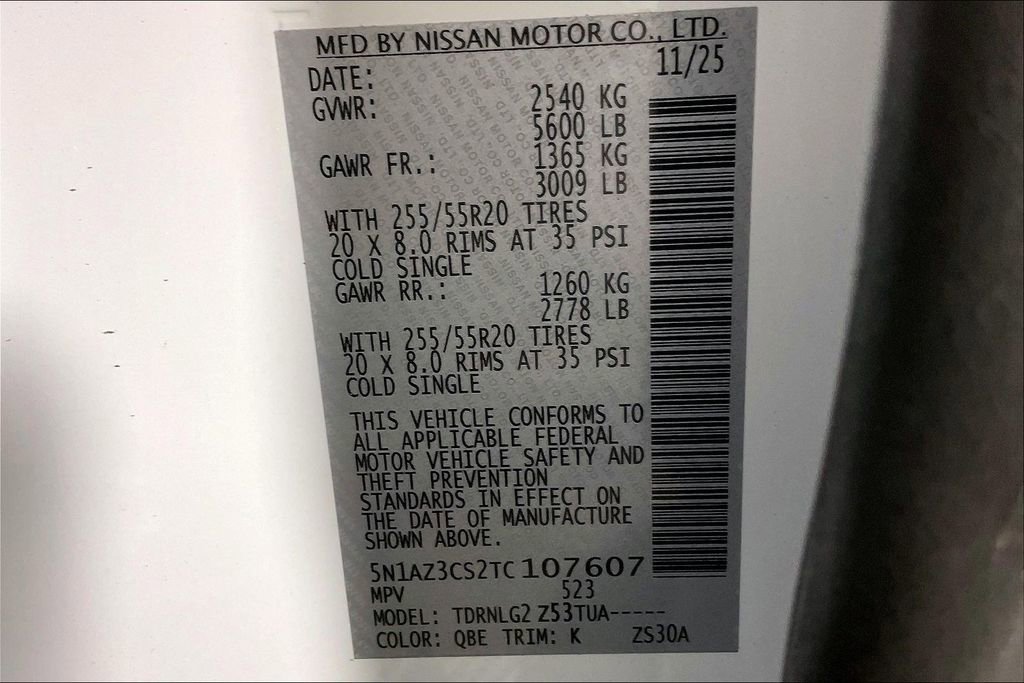 New 2026 Nissan Murano SL image 27