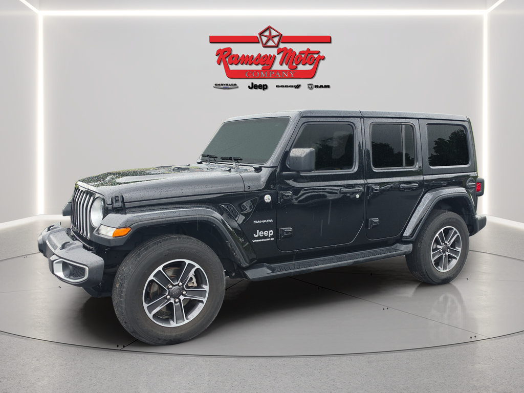 Used 2023 Jeep Wrangler Unlimited Sahara w/ Cold Weather Group AWD/4WD image 1