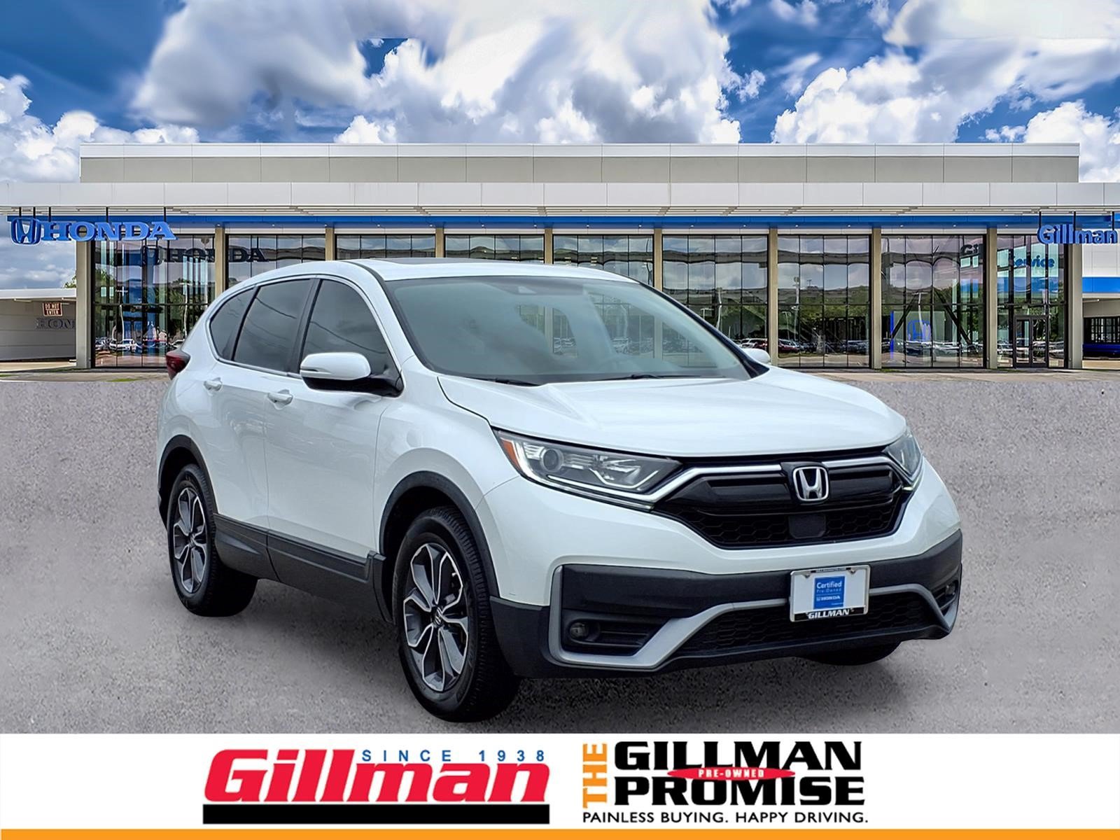 Certified 2021 Honda CR-V EX